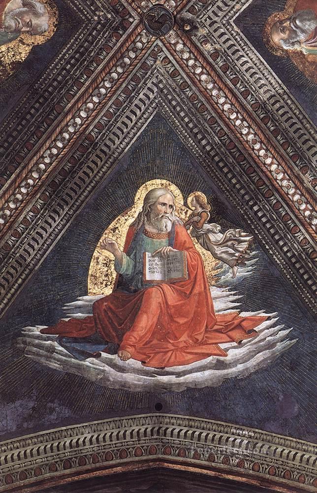 聖マタイ福音史家 ルネサンス フィレンツェ ドメニコ ギルランダイオ油絵